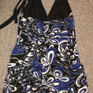 Tie in the back halter top